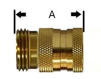 Complete Quick Disconnect Garden Hose Coupler